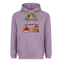Lavender customize christmas elf Heavyweight Hoodie - MaliasSmallBusiness
