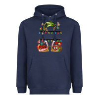 Navy customize christmas elf Heavyweight Hoodie - MaliasSmallBusiness