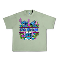 Oil Green preview flower stitch 6 th grade Urban Heavy Tee - AdoDesignShop