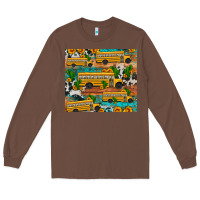 Chestnut school bus cactus sunflower Long Sleeve Tee - Artiststas