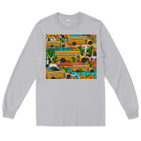 Moon Dust school bus cactus sunflower Long Sleeve Tee - Artiststas