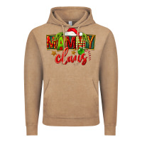 Vintage Coffee christmas mammy claus Vintage Hoodie - FaDigitalArtStudio
