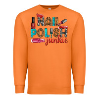 Carrot nail polish junkie bbs Premium Sweatshirt - BundleAndBundleShop