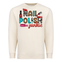 Sandshell nail polish junkie bbs Premium Sweatshirt - BundleAndBundleShop
