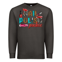 Smoke nail polish junkie bbs Premium Sweatshirt - BundleAndBundleShop