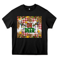 Black Oh Deer Heavy Core Tee - Artiststas