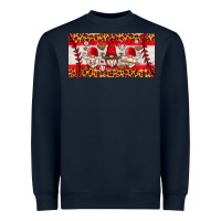 Navy baseball gnome license plate Heavyweight Sweatshirt - HRA Design Shop