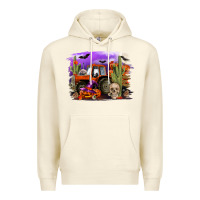 Sandshell Halloween tractor Premium Hoodie - RanaPortraitStore
