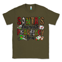 Army Green santa's favorite pharmacy tech Classic Tee - Jasminsmagicworld