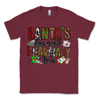 Burgundy santa's favorite pharmacy tech Classic Tee - Jasminsmagicworld