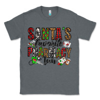 Charcoal Heather santa's favorite pharmacy tech Classic Tee - Jasminsmagicworld