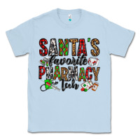 Dusty Blue santa's favorite pharmacy tech Classic Tee - Jasminsmagicworld