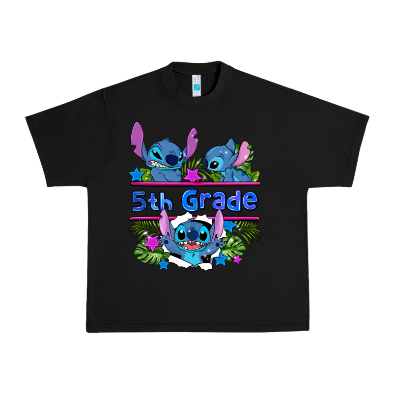 Preview Flower Stitch 5th Grade Urban Heavy Tee by AdoDesignShop | Teevron