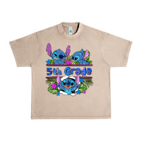 French Oak preview flower stitch 5th grade Urban Heavy Tee - AdoDesignShop