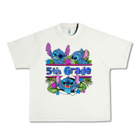 Pistachio preview flower stitch 5th grade Urban Heavy Tee - AdoDesignShop