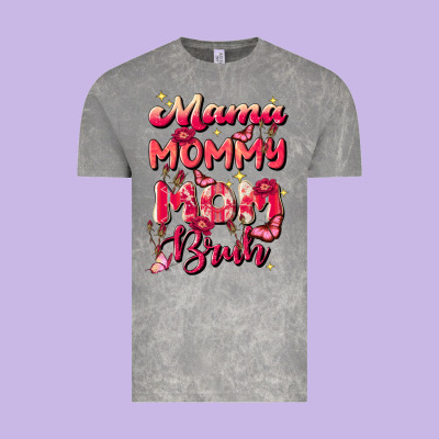 Mom Bruh Vintage Tee Designed By Jahusdesignshop