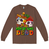 Chestnut mexican day of the dead Long Sleeve Tee - AdoDesignShop