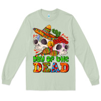 Mexican Day Of The Dead Long Sleeve Tee | Teevron