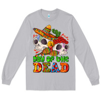 Moon Dust mexican day of the dead Long Sleeve Tee - AdoDesignShop