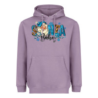 Lavender Santa Baby Christmas Heavyweight Hoodie - MaliasSmallBusiness