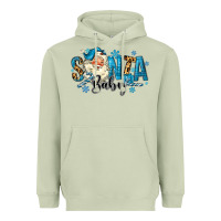 Matcha Santa Baby Christmas Heavyweight Hoodie - MaliasSmallBusiness