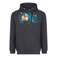 Smoke Santa Baby Christmas Heavyweight Hoodie - MaliasSmallBusiness