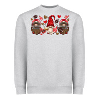 Heather Grey american football gnome Heavyweight Sweatshirt - HRA Design Shop