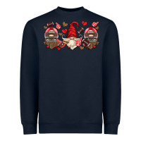 Navy american football gnome Heavyweight Sweatshirt - HRA Design Shop