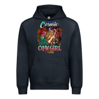 Navy Cosmic Cowgirl Urban Hoodie - HowdyJamesFarm