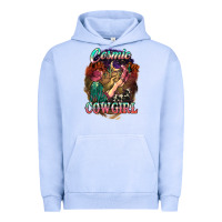 Pigment Grape Ice Cosmic Cowgirl Urban Hoodie - HowdyJamesFarm