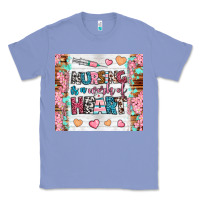 Colony Blue nursing is a work of heart tumbler Classic Tee - BundleAndBundleShop
