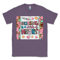 Lavender nursing is a work of heart tumbler Classic Tee - BundleAndBundleShop