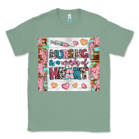 Sage nursing is a work of heart tumbler Classic Tee - BundleAndBundleShop