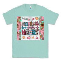 Seafoam nursing is a work of heart tumbler Classic Tee - BundleAndBundleShop