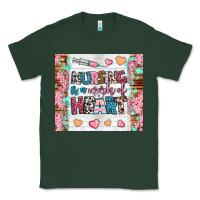 Sports Green nursing is a work of heart tumbler Classic Tee - BundleAndBundleShop