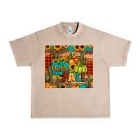 French Oak hello fall pumpkin Urban Heavy Tee - JahusDesignShop