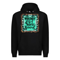 Black whiskey bent hell bound Premium Hoodie - AdoDesignShop