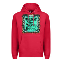 Cardinal whiskey bent hell bound Premium Hoodie - AdoDesignShop