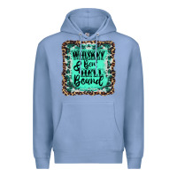 Colony Blue whiskey bent hell bound Premium Hoodie - AdoDesignShop