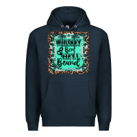 Navy whiskey bent hell bound Premium Hoodie - AdoDesignShop