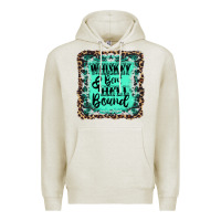 Oatmeal Heather whiskey bent hell bound Premium Hoodie - AdoDesignShop