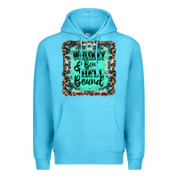 Ocean Blue whiskey bent hell bound Premium Hoodie - AdoDesignShop
