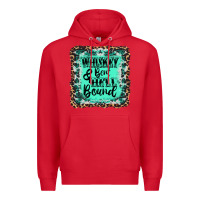 Red whiskey bent hell bound Premium Hoodie - AdoDesignShop