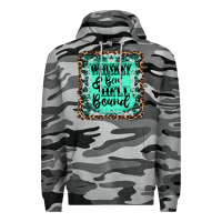 Slate Camo whiskey bent hell bound Premium Hoodie - AdoDesignShop