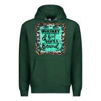Sports Green whiskey bent hell bound Premium Hoodie - AdoDesignShop