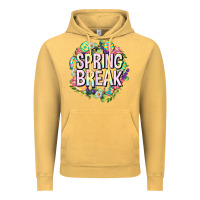 Vintage Mustard Spring break Easter Vintage Hoodie - Neo Western