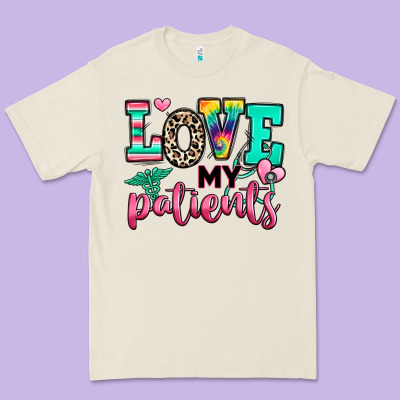 Premium Tee love my patients nurse