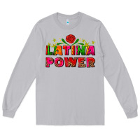 Moon Dust latina power Long Sleeve Tee - AdoDesignShop