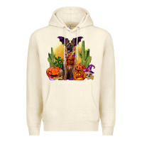 Sandshell Halloween german shepherd Premium Hoodie - RanaPortraitStore