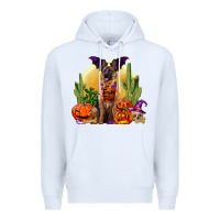 White Halloween german shepherd Premium Hoodie - RanaPortraitStore